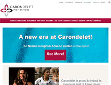 Tablet Screenshot of carondeleths.org